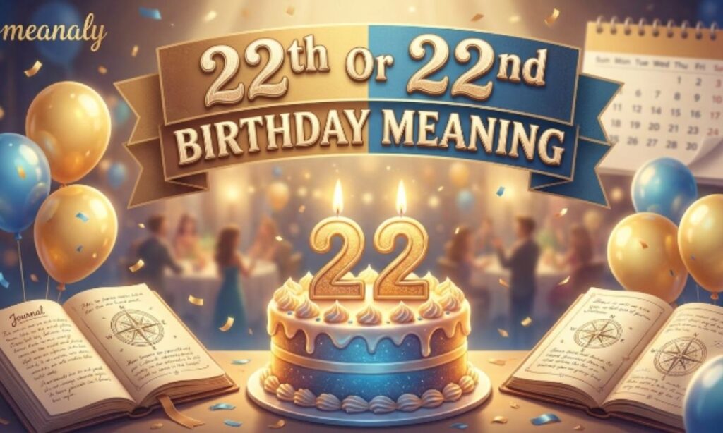 22th Or 22nd Birthday