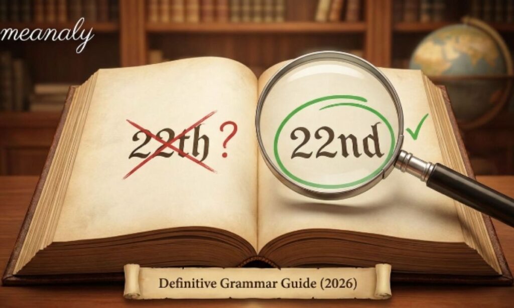 22th or 22nd
