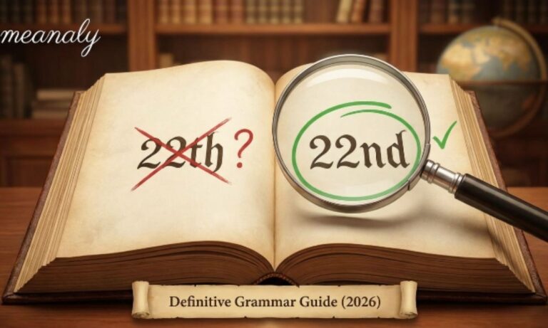 22th or 22nd