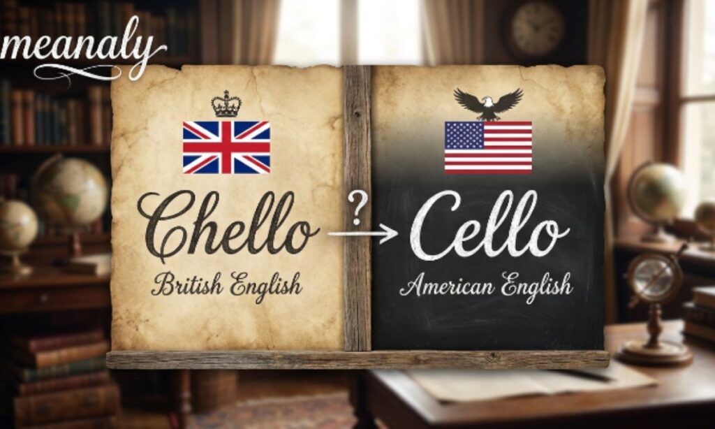 British English vs American English Spelling