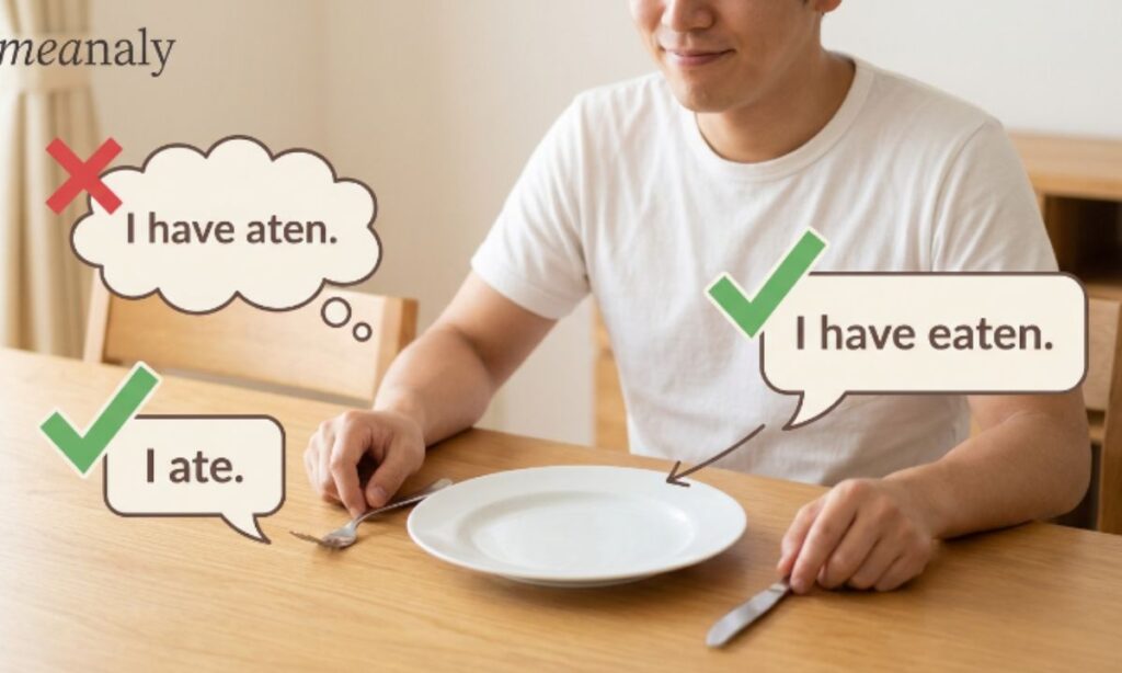 Common Mistakes with Eaten or Aten