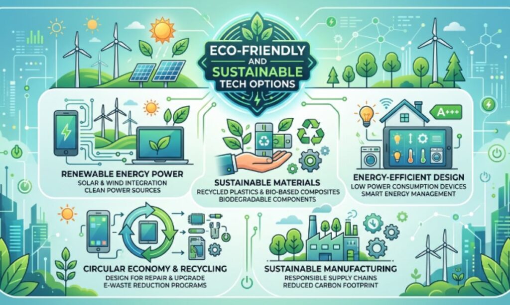 Eco-Friendly and Sustainable Tech Options