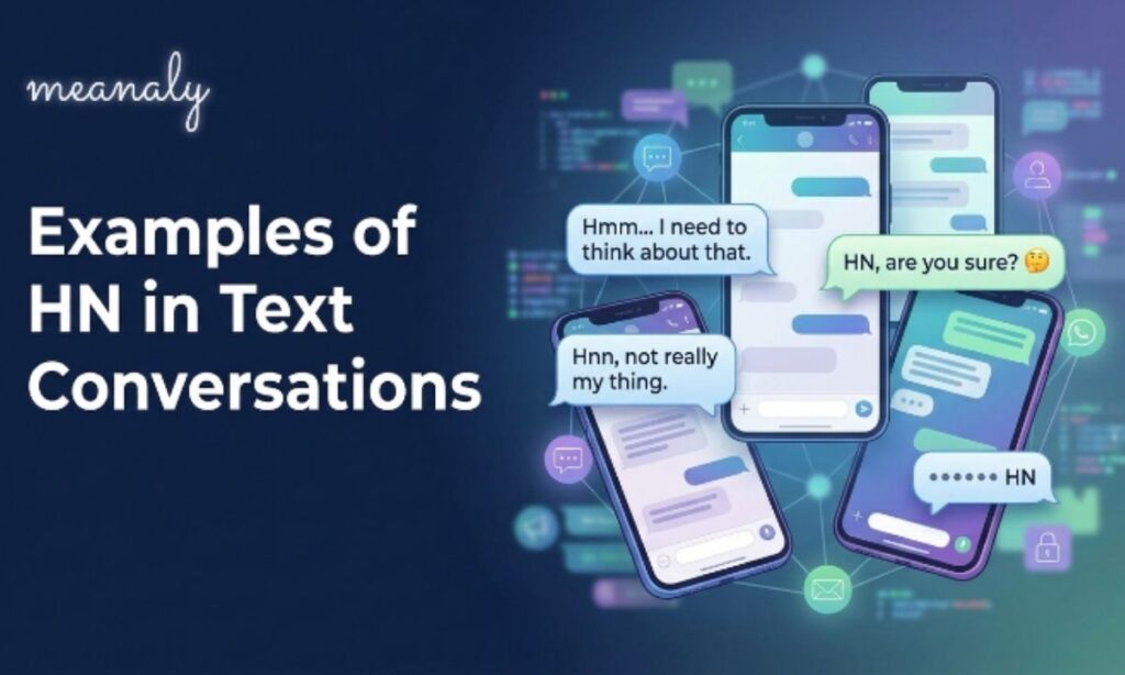 Examples of HN in Text Conversations