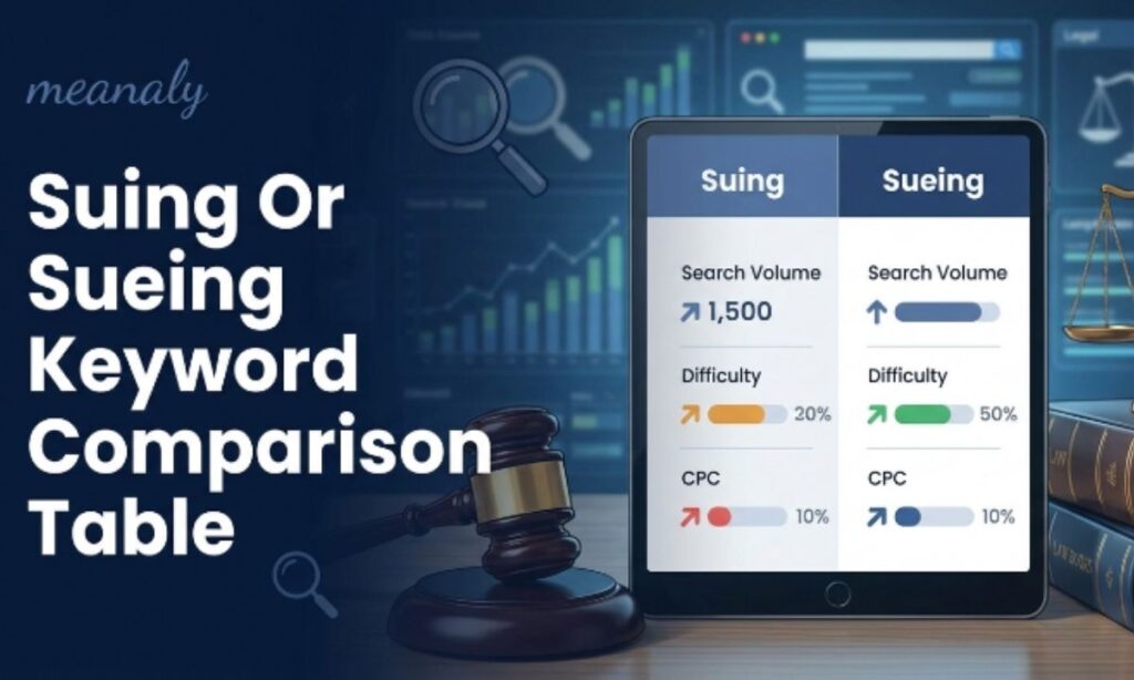 Keyword Comparison Table