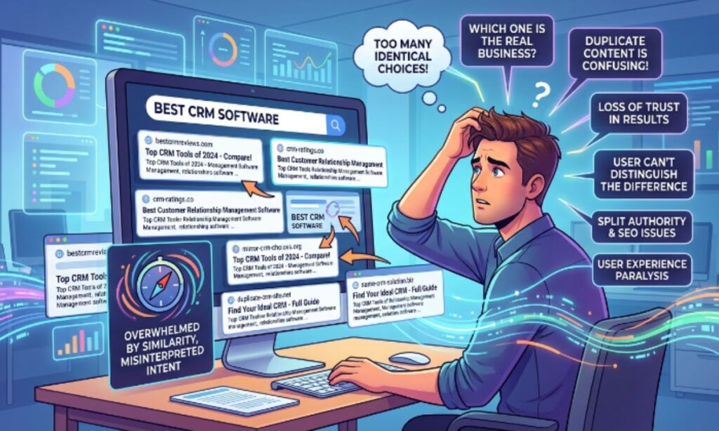 Mirror Domains & Search Intent Confusion