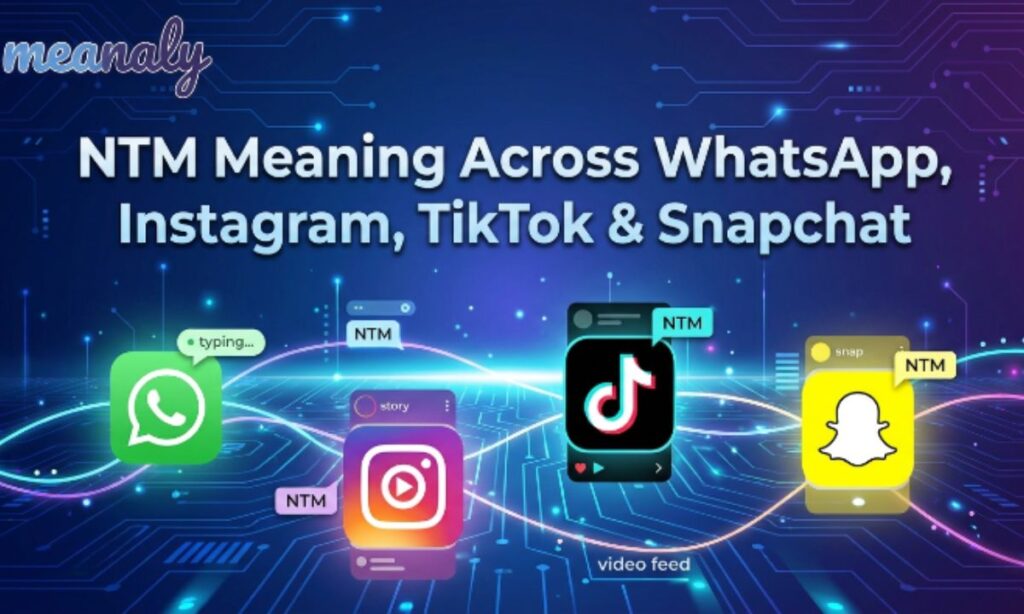 NTM Meaning Across WhatsApp, Instagram, TikTok & Snapchat