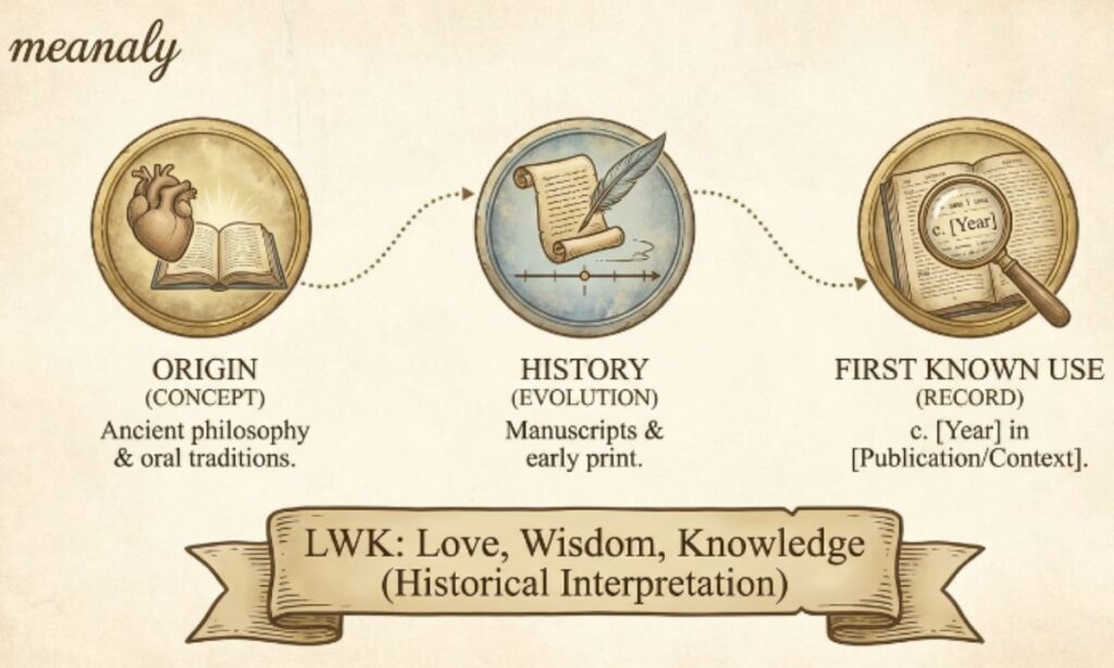 Origin, History & First Known Use of LWK
