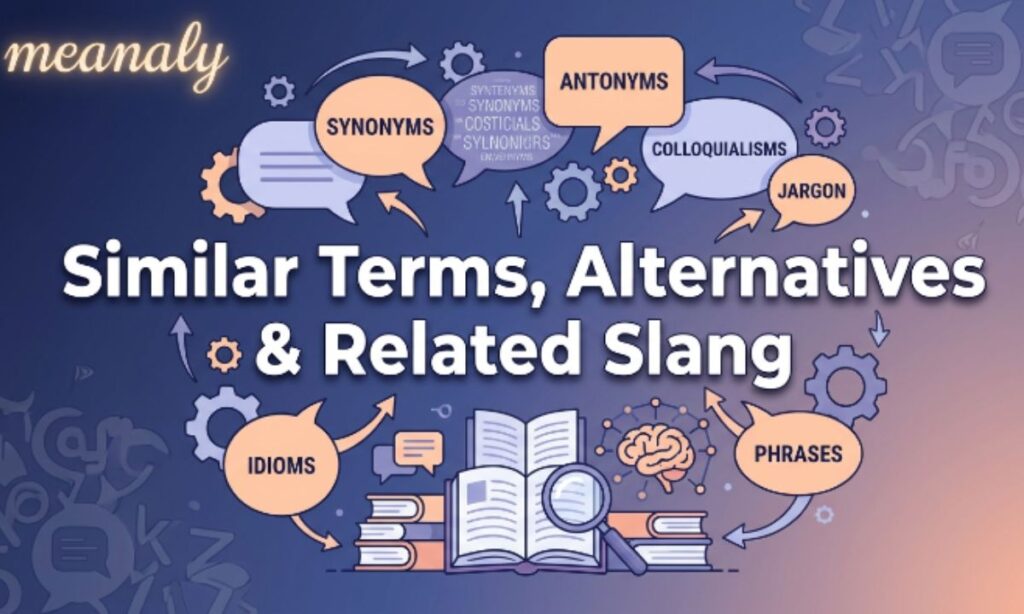 Similar Terms, Alternatives & Related Slang