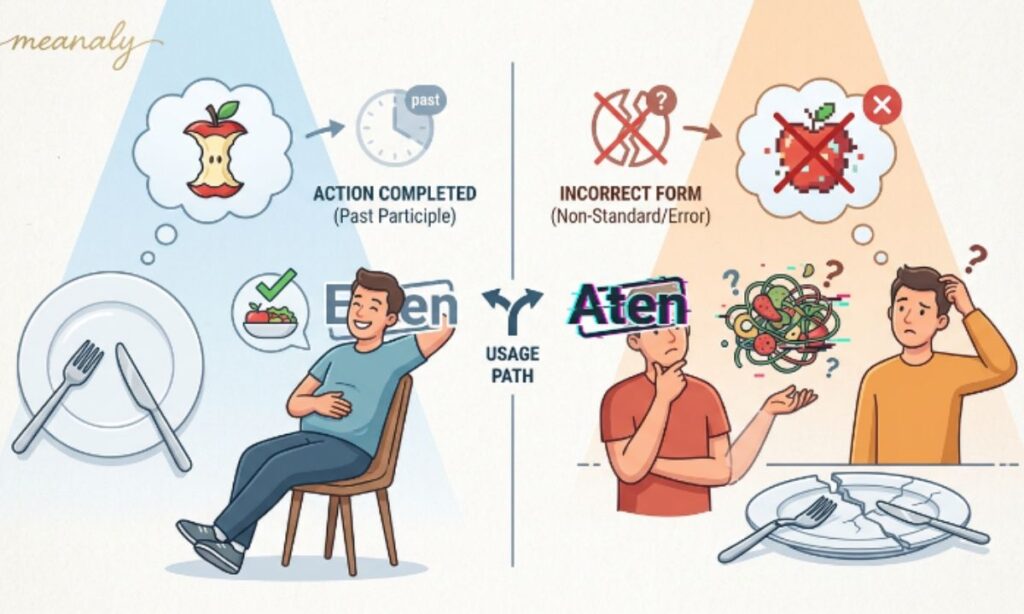 What Do Eaten and Aten Mean