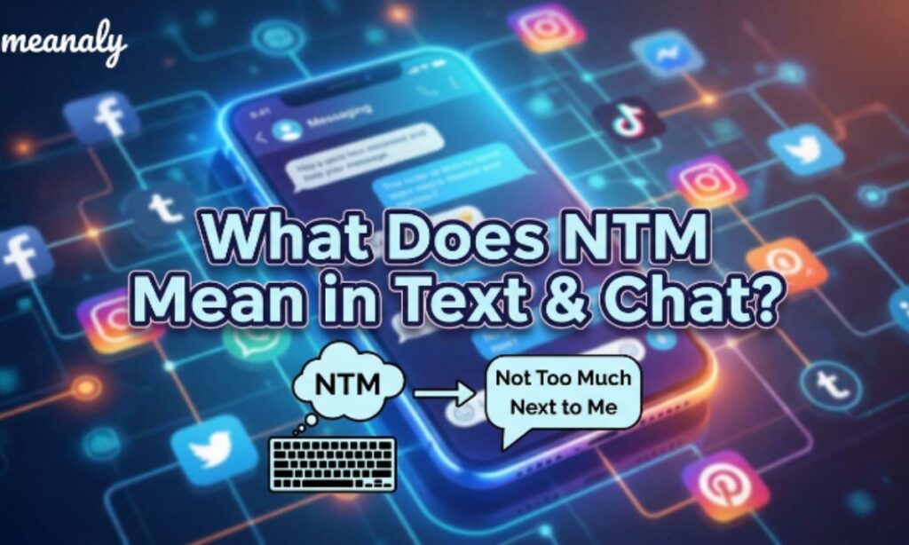 What Does NTM Mean in Text & Chat