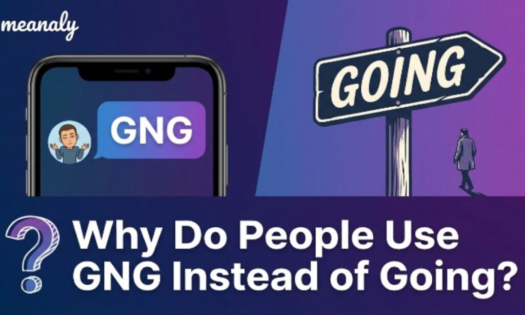 Why Do People Use GNG Instead of Going