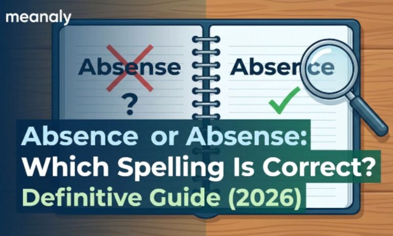 absence or absense