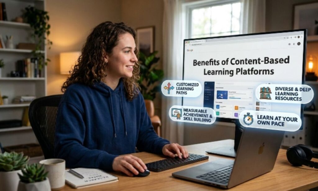 benefit of content bases learning platforms