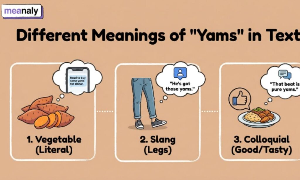 different yams meaning