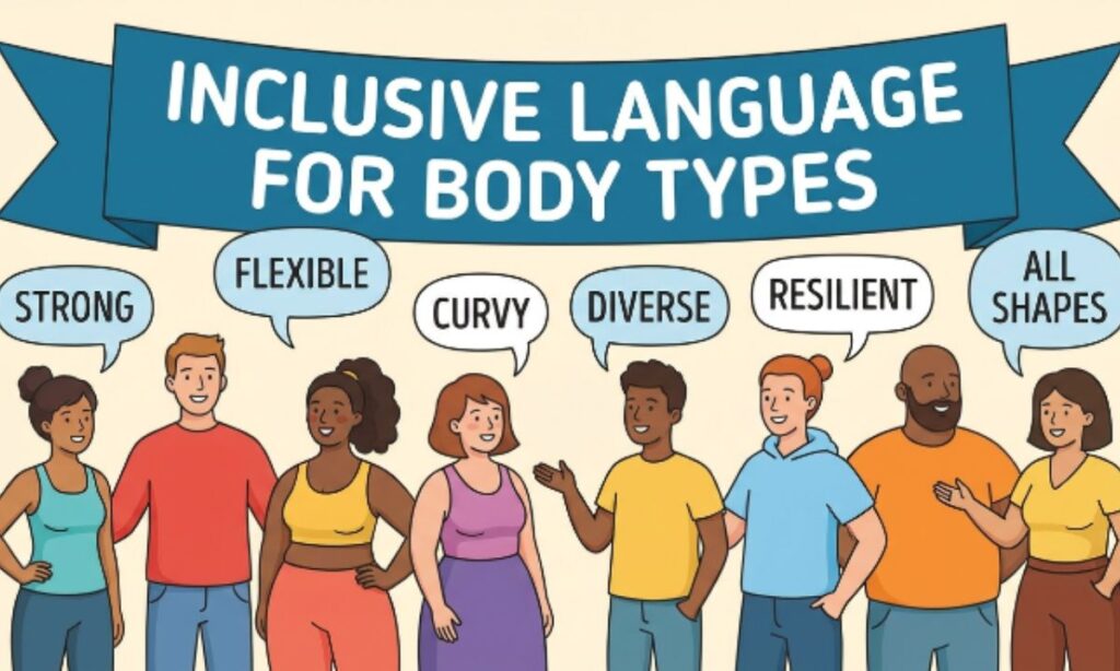 inclusive language for body type