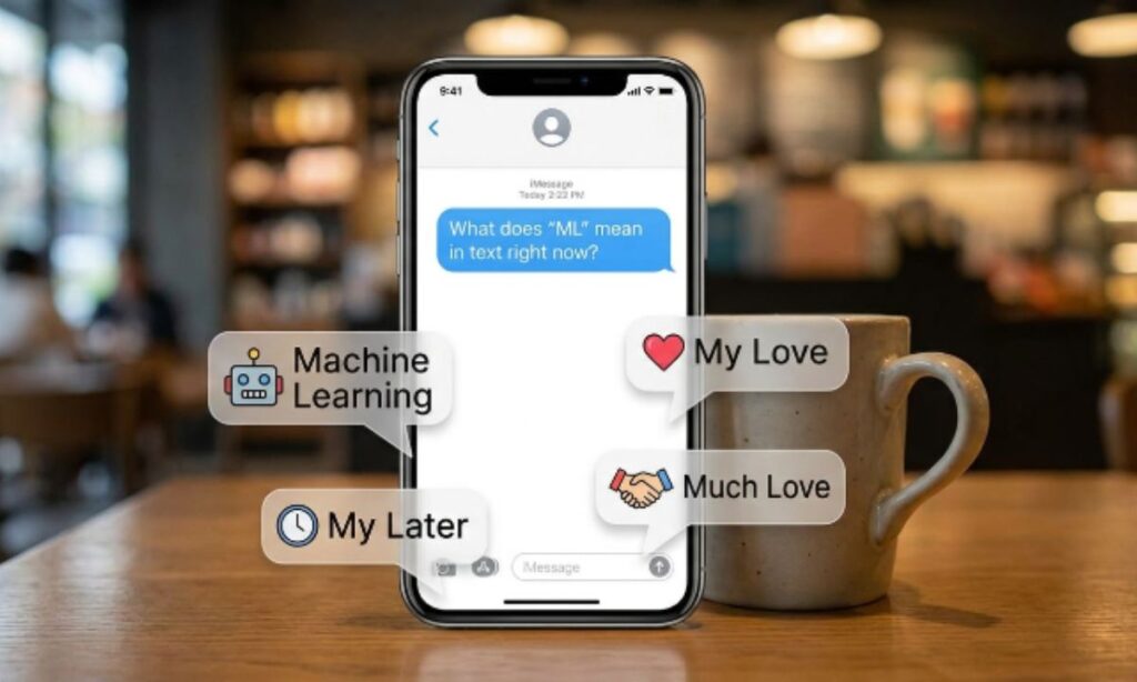 ml meaning in text