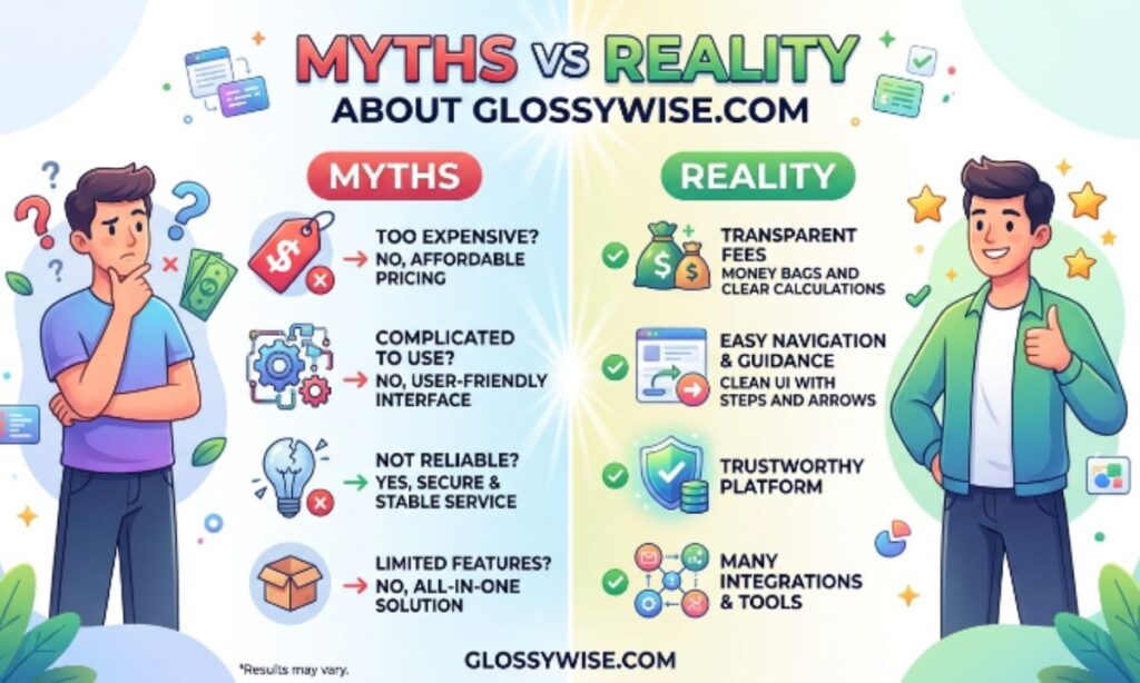 myth vs reality glossywise.com