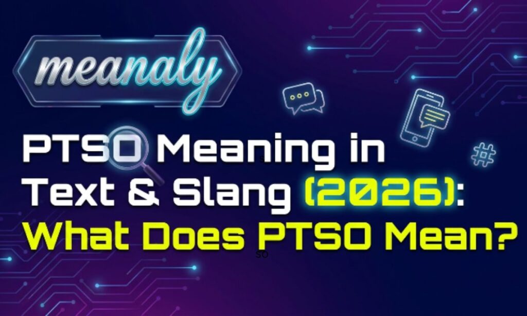 ptso meaning
