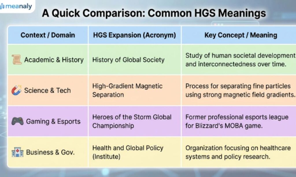 quick comparison