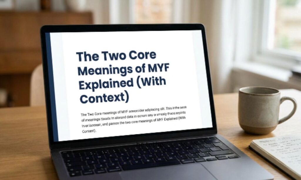 the two core meaning of myf