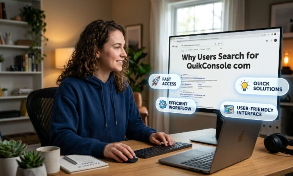 why user search for quikconsole