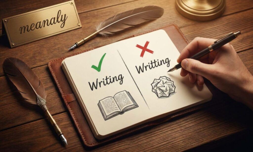 writing or writting grammer