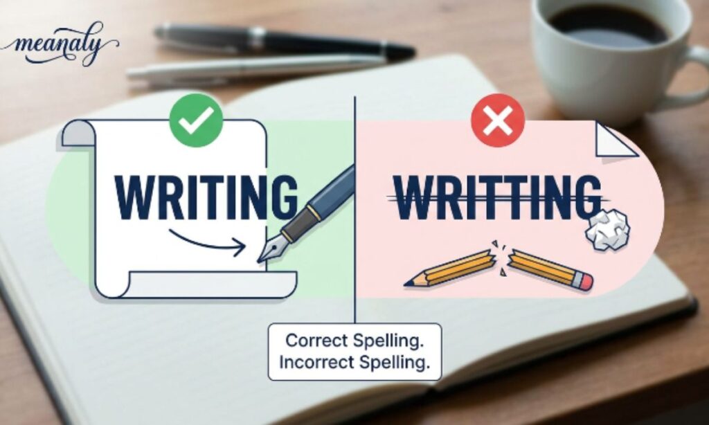 writing or writting quick answer