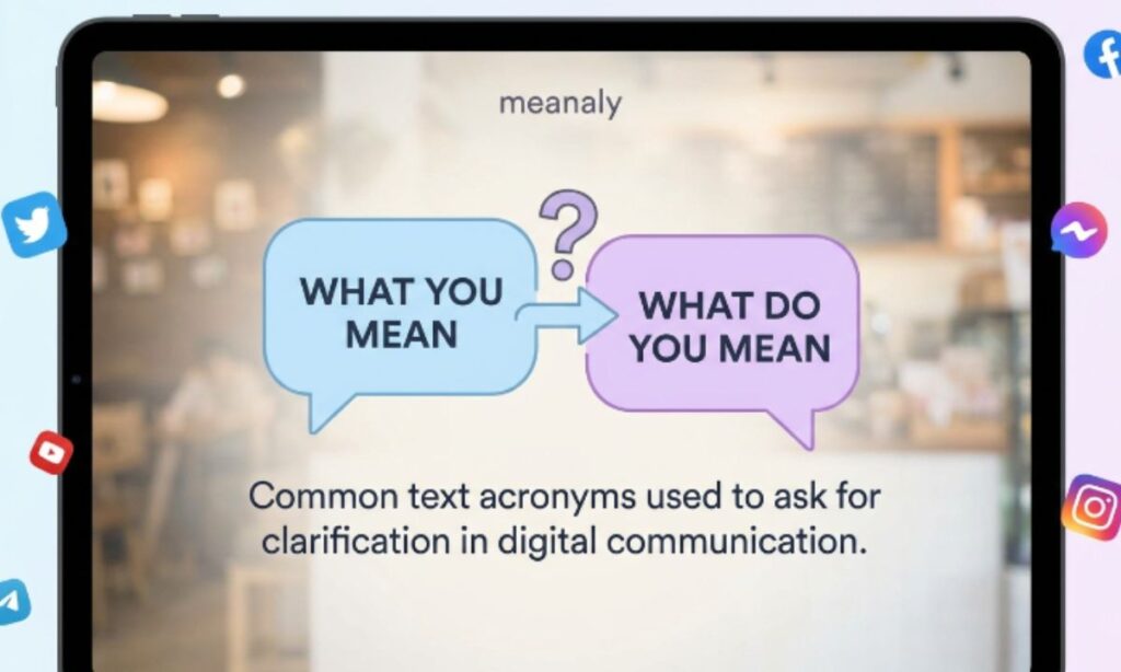 wym or wdym