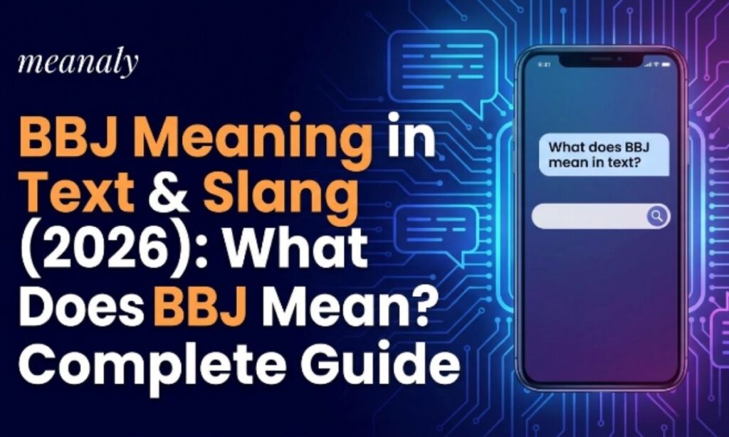 BBJ Meaning in Text