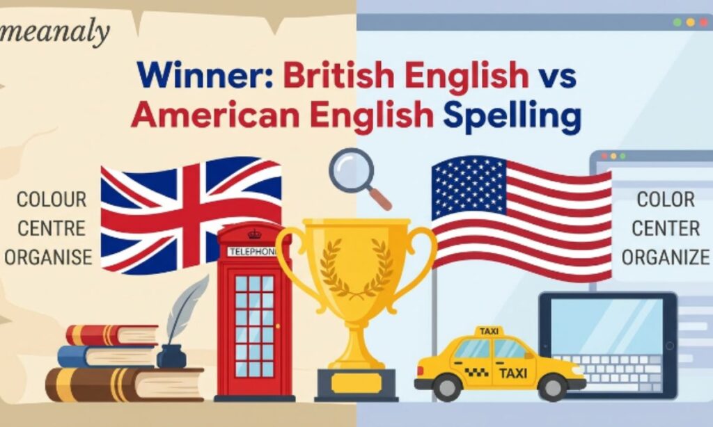 British English vs American English Spelling