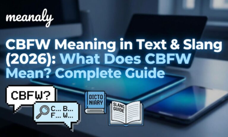 CBFW Meaning in Text