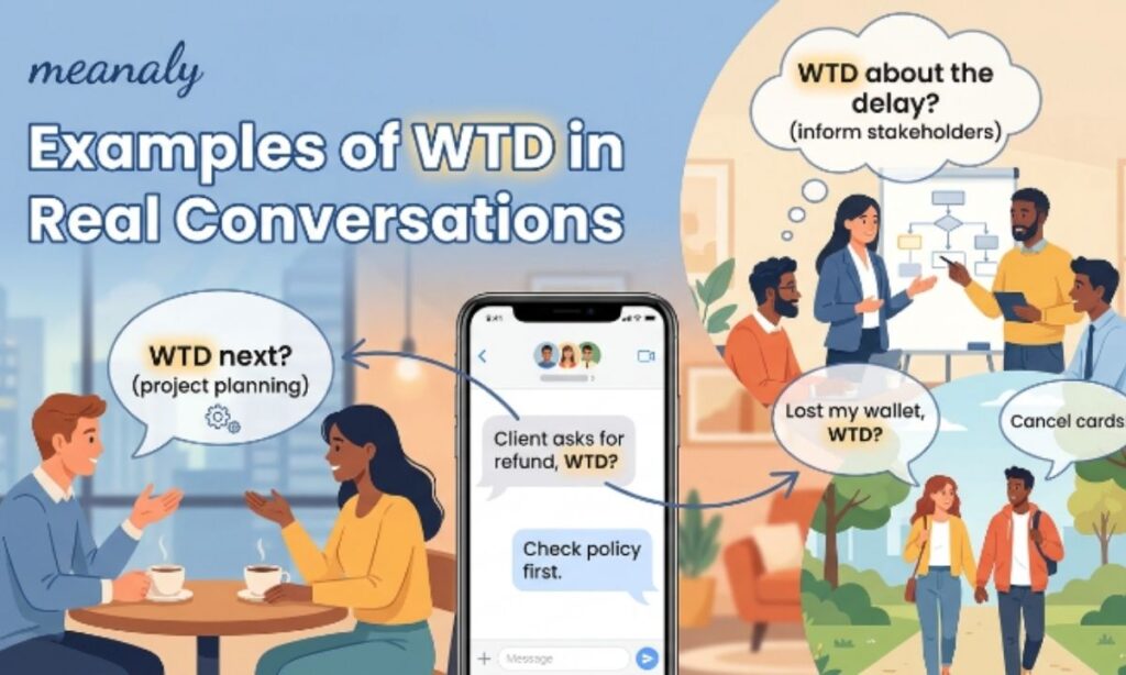Examples of WTD in Real Conversations