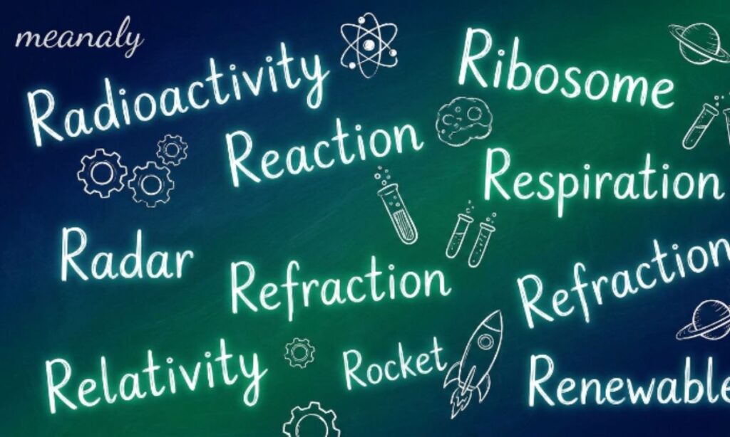 List of Science Words That Start With R