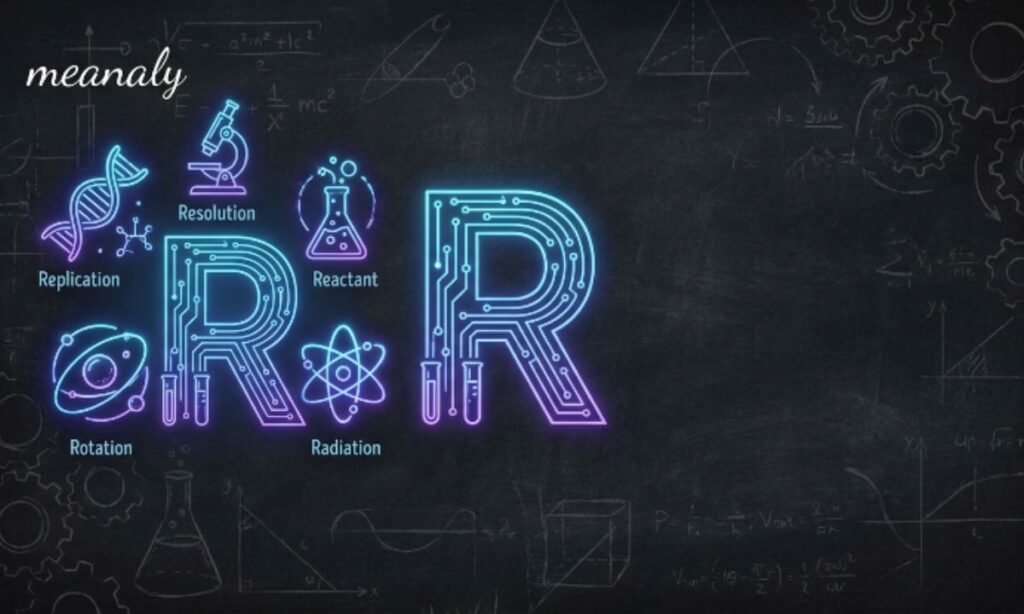 Science Words That Start With R
