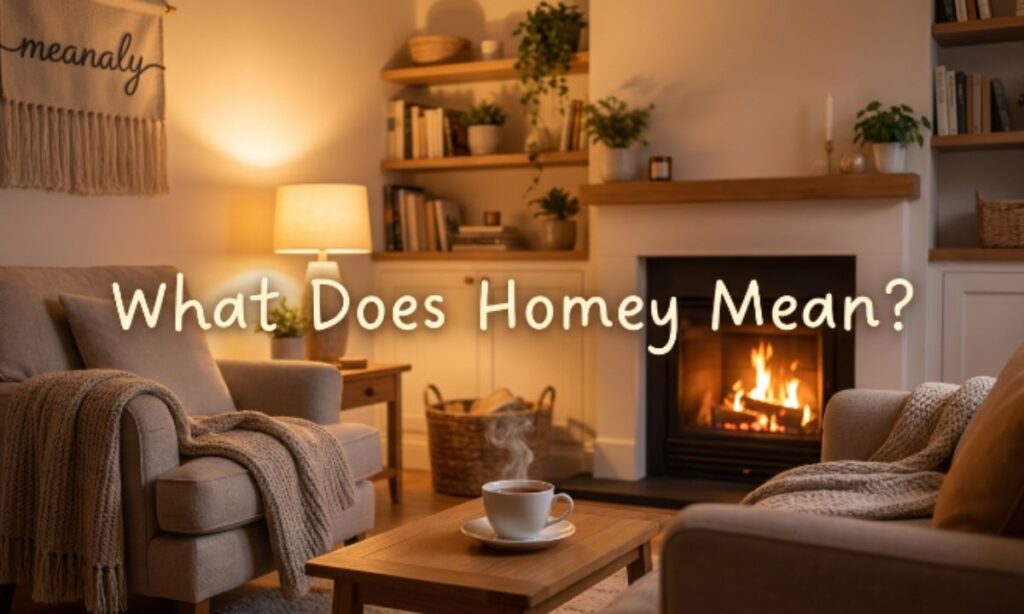 What Does Homey Mean