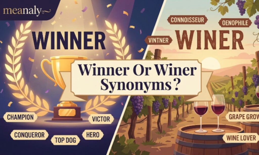 Winner Or Winer Synonyms