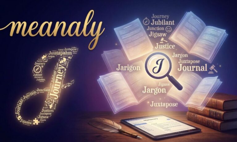 Words That Start With J