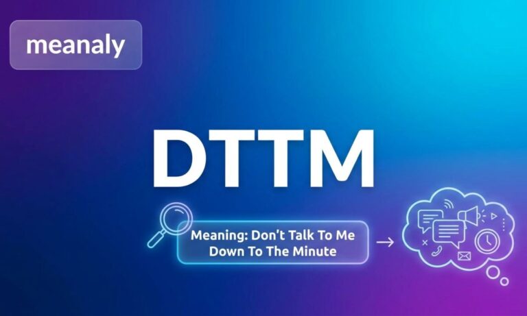 DTTM meaning